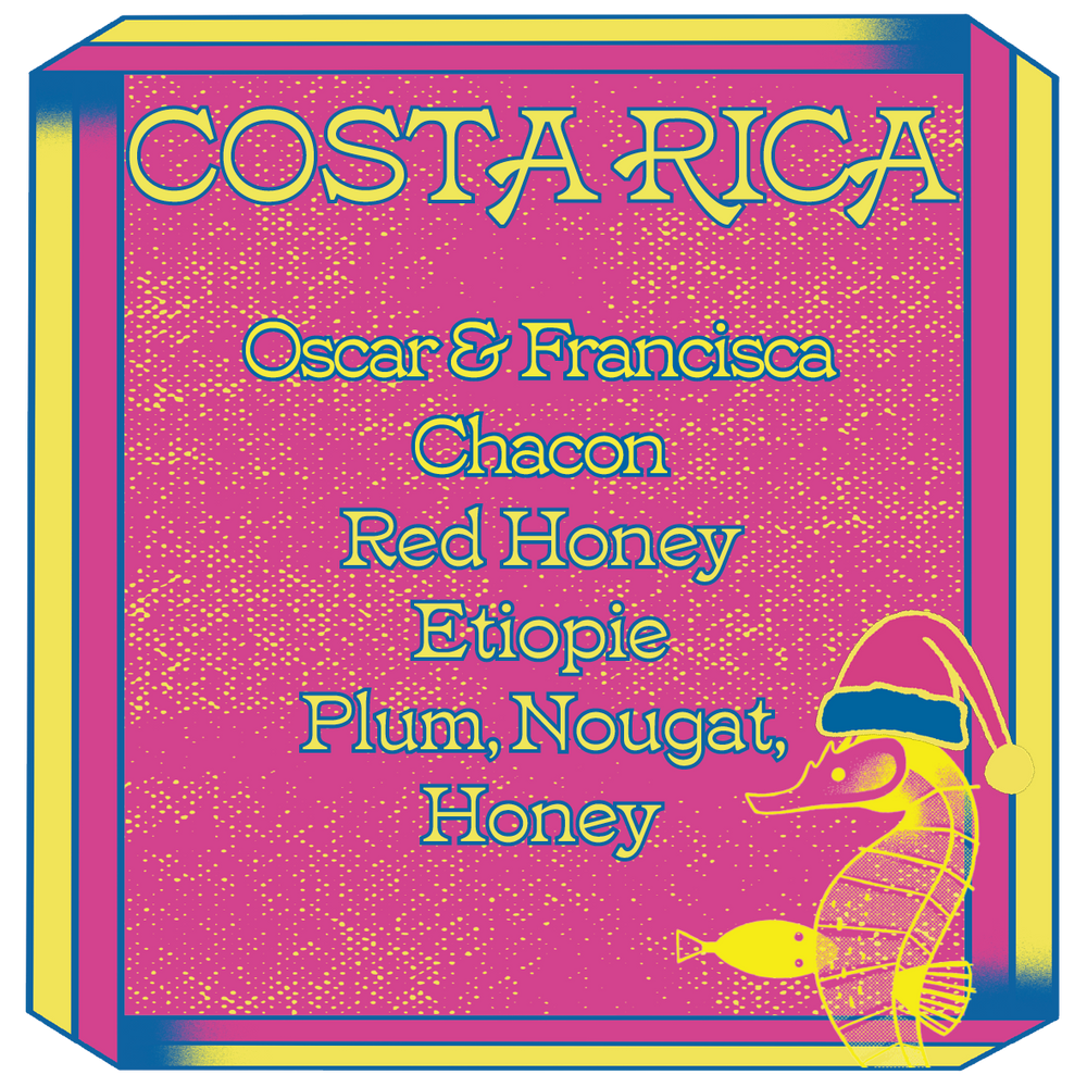 Costa Rica, Oscar & Francisca Chacon, Etiopie, Red Honey