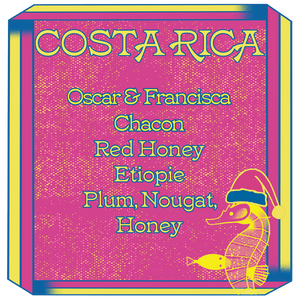 Costa Rica, Oscar & Francisca Chacon, Etiopie, Red Honey