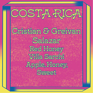 Costa Rica, Cristian & Greivan Salazar, Red Honey