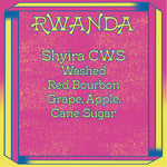 Rwanda, Shyira, Washed